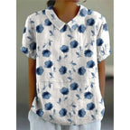 Women’s Floral Blouse – Casual Summer Floral Blouse – Emily
