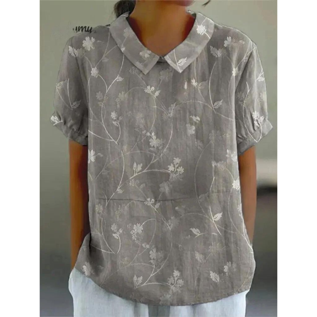 Women’s Floral Blouse – Casual Summer Floral Blouse – Emily
