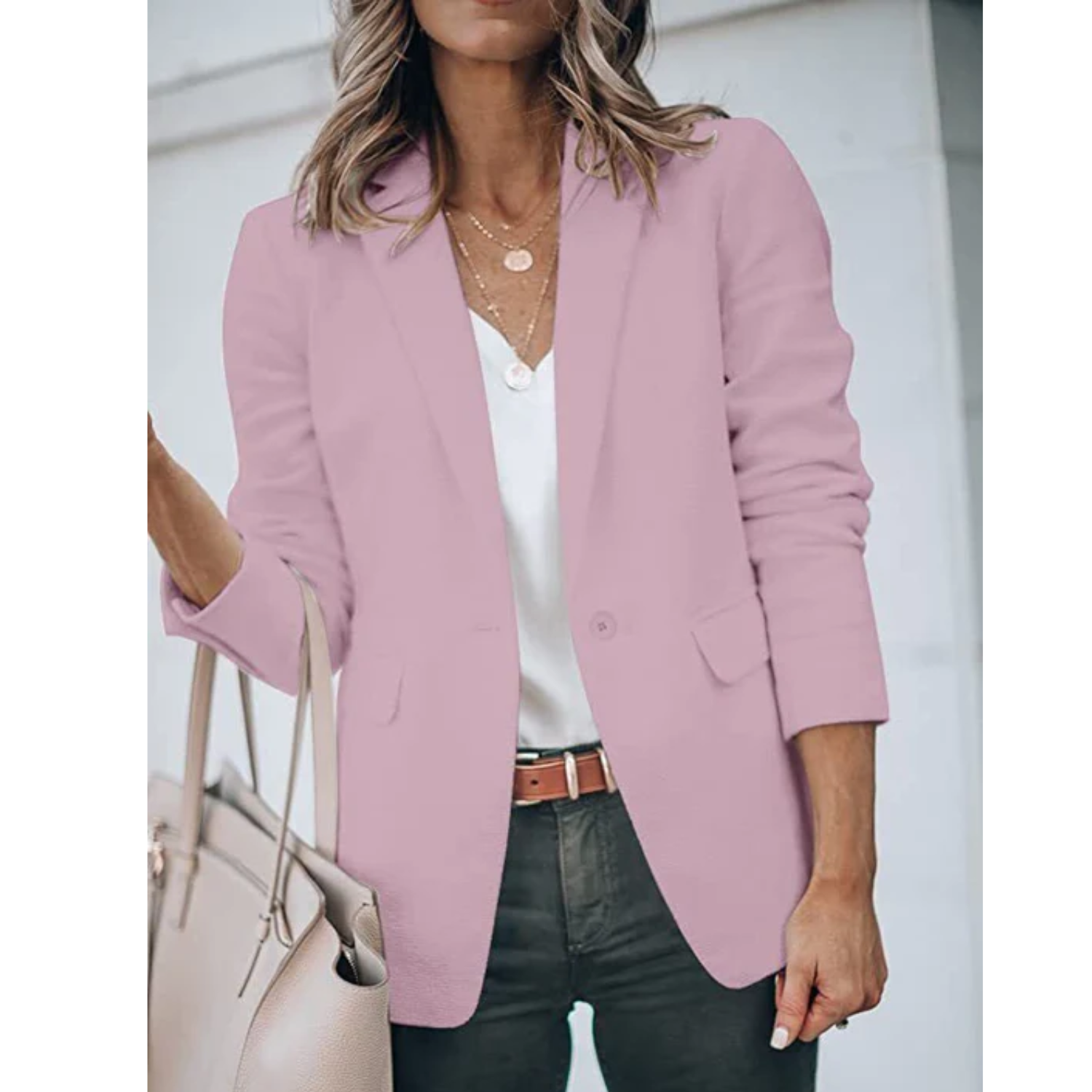 Women’s Open Blazer – Casual Office Tailored Fit - Jacqueline