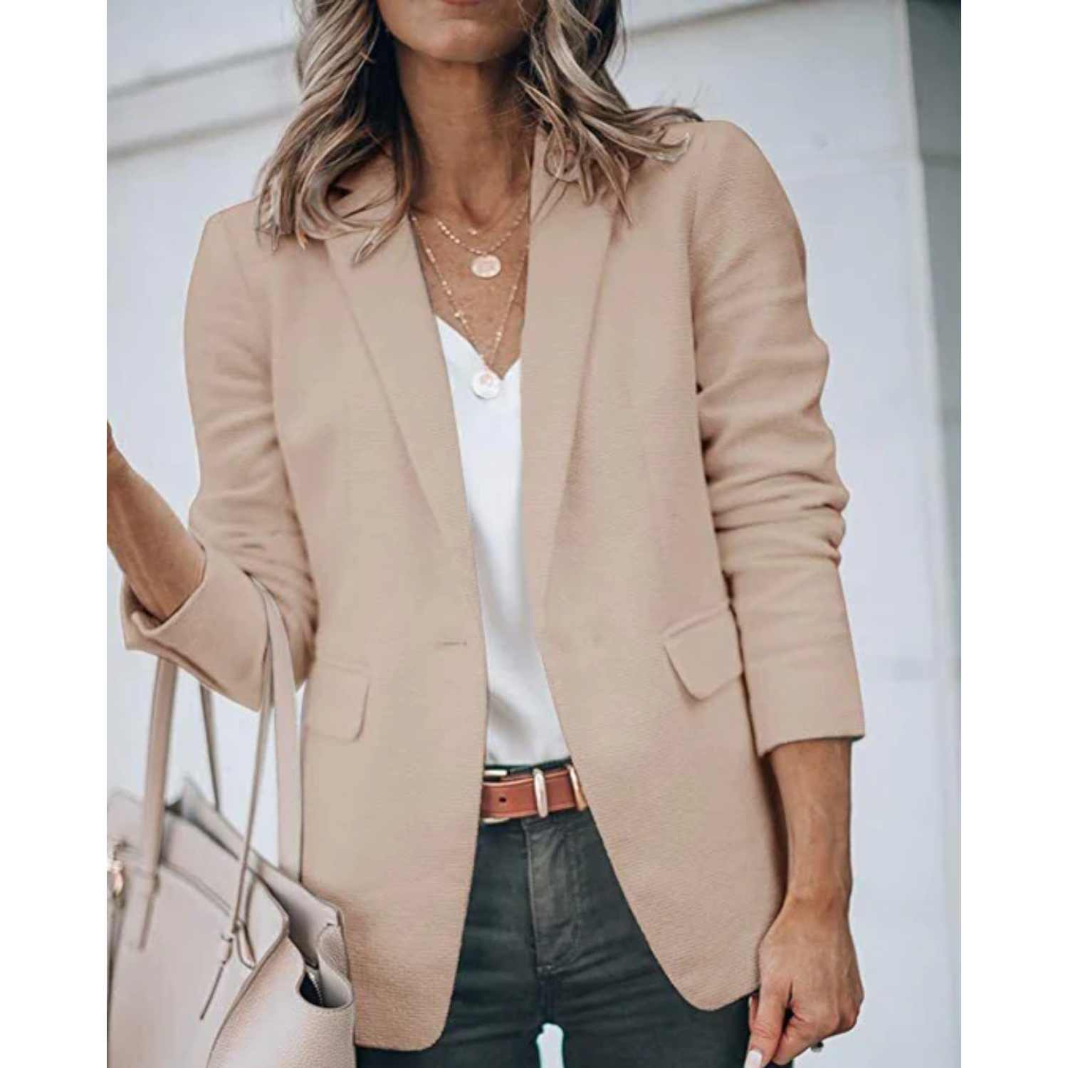 Women’s Open Blazer – Casual Office Tailored Fit - Jacqueline