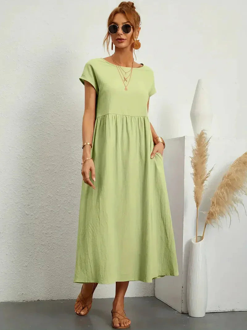 Women’s Maxi Dress - Lightweight Summer Flowing Dress - Melody