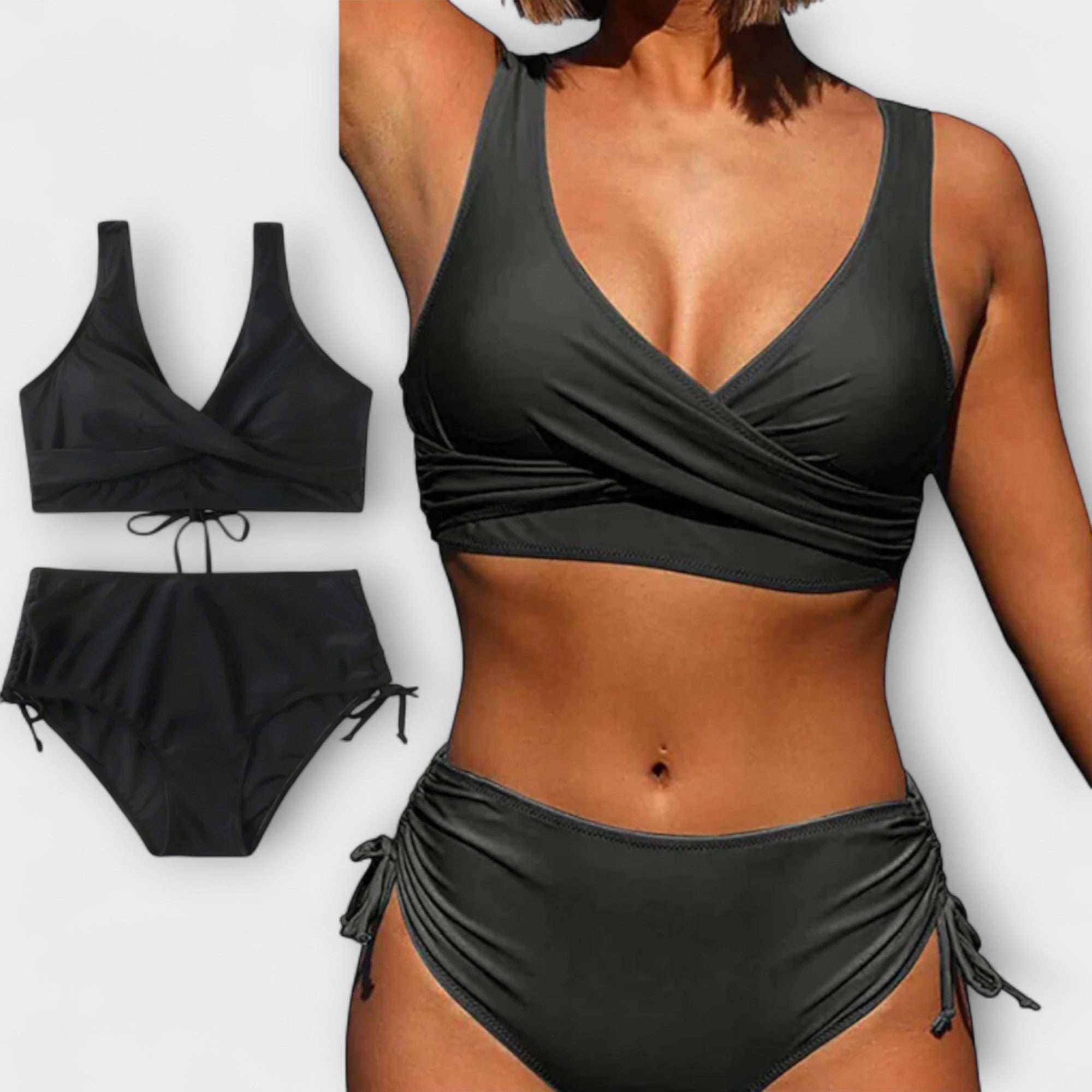 Women’s Bikini Set – Two Piece Trendy Swimwear – Penelope