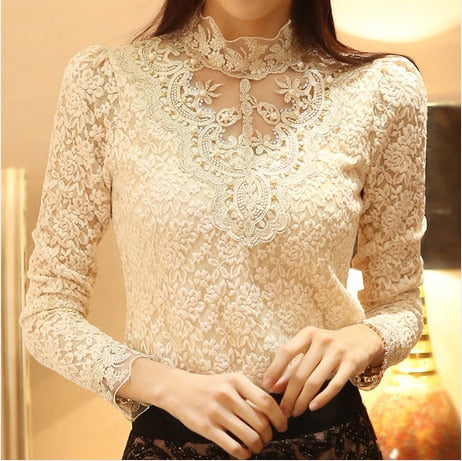 Women’s Embroidered Blouse – Boho Casual Summer Blouse – Aria