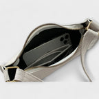 Women’s Shiny Leather Tote Bag - Spacious Elegant Work Bag - Olivia