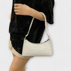 Women’s Shiny Leather Tote Bag - Spacious Elegant Work Bag - Olivia
