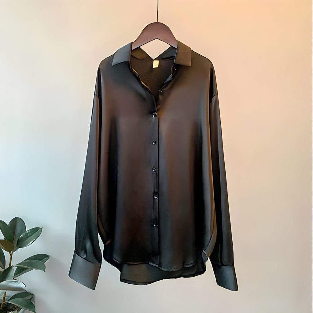 Women’s Shirt – Elegant Timeless Work Blouse – Natalie