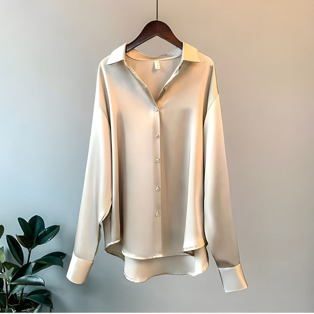 Women’s Shirt – Elegant Timeless Work Blouse – Natalie