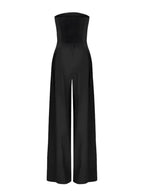 Women’s Strapless Jumpsuit – Loose Summer Casual Jumpsuit – Kayla