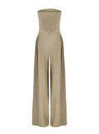 Women’s Strapless Jumpsuit – Loose Summer Casual Jumpsuit – Kayla