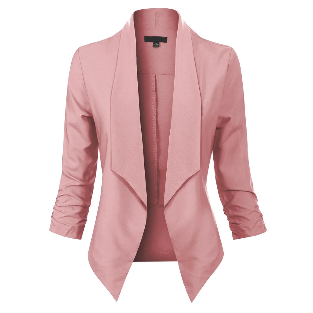 Women’s Open Blazer – Long Sleeve Casual Style - Susanne