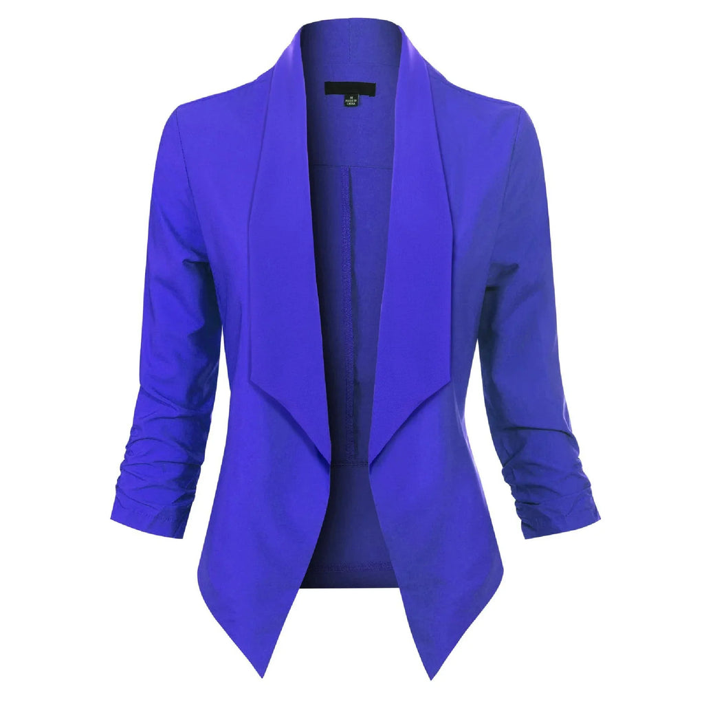 Women’s Open Blazer – Long Sleeve Casual Style - Susanne