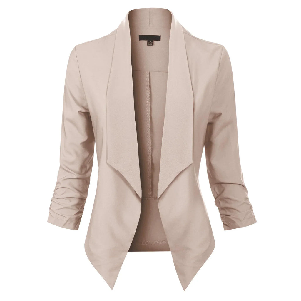 Women’s Open Blazer – Long Sleeve Casual Style - Susanne