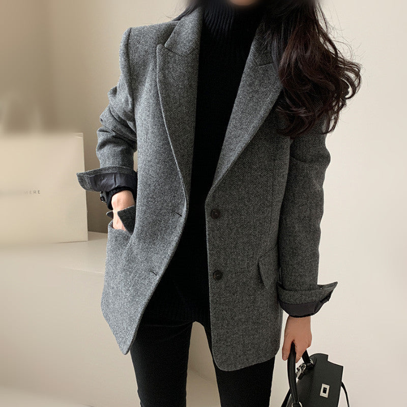 Women’s Blazer Jacket - Elegant Casual Tailored Jacket - Kennedi