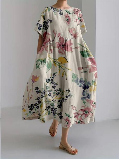Sareno | Floral Summer Midi Dress
