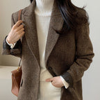 Women’s Blazer Jacket - Elegant Casual Tailored Jacket - Kennedi