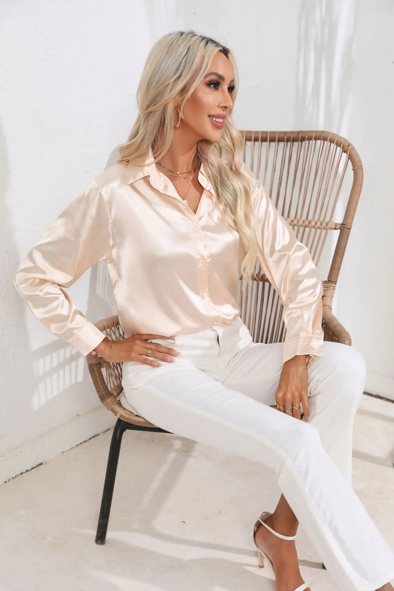 Women’s Elegant Blouse – Dressy Occasion Blouse – Isotta