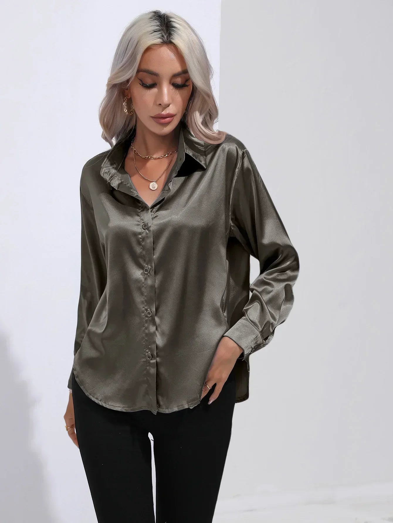 Women’s Elegant Blouse – Dressy Occasion Blouse – Isotta