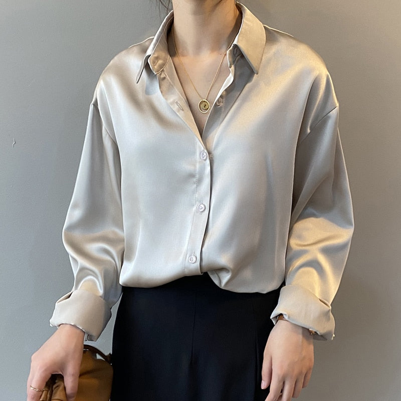 Women’s Vintage Blouse – Classic Timeless Casual Blouse – Margaret