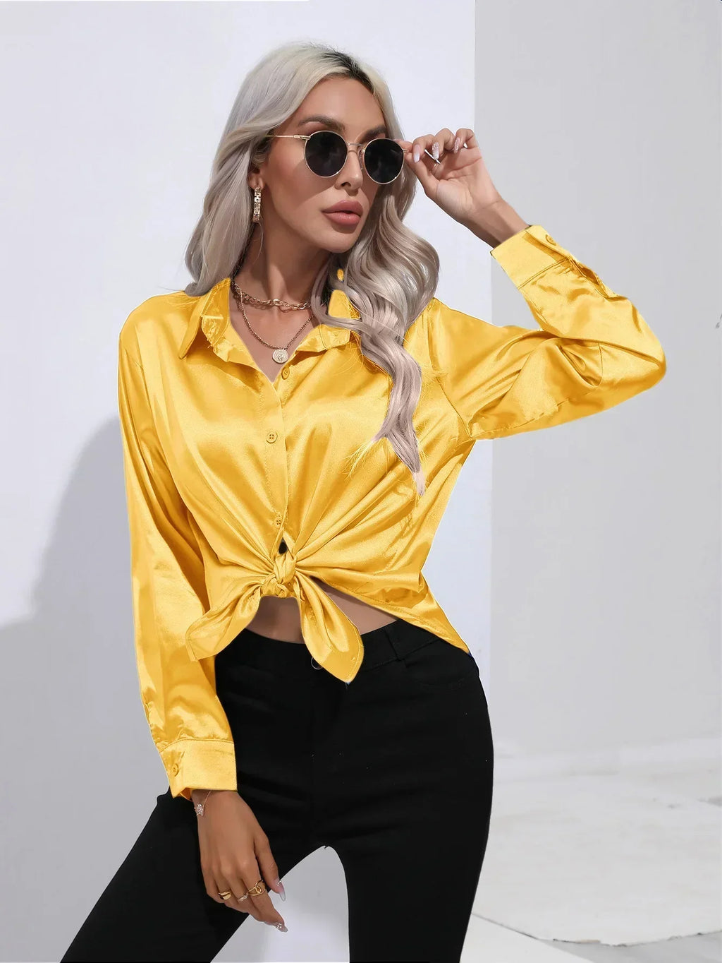 Women’s Elegant Blouse – Dressy Occasion Blouse – Isotta