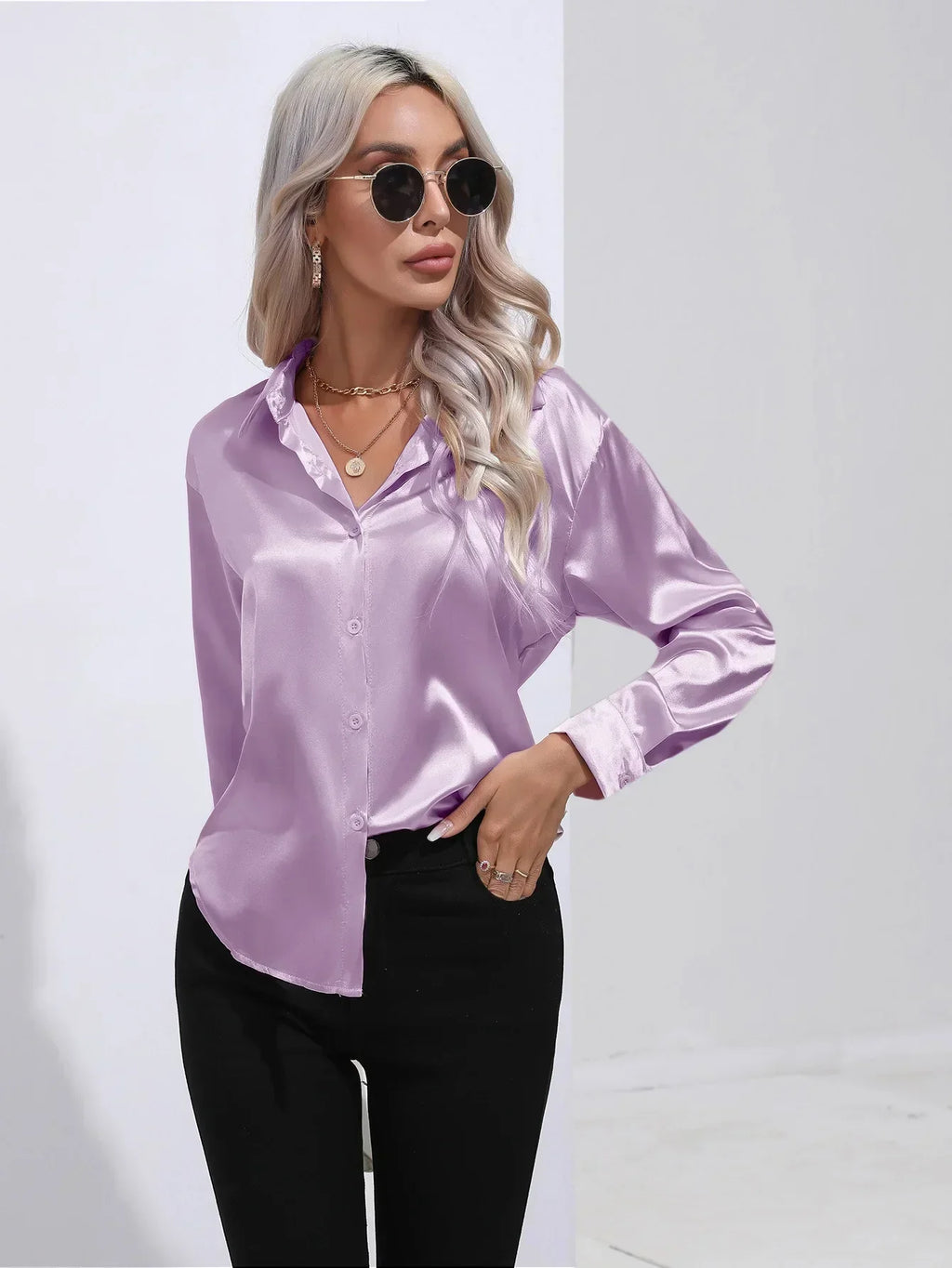 Women’s Elegant Blouse – Dressy Occasion Blouse – Isotta