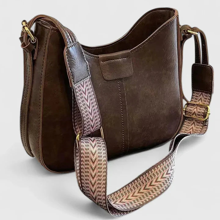 Women’s Elegant Shoulder Bag - Adjustable Strap Structured Design - Mariselyah