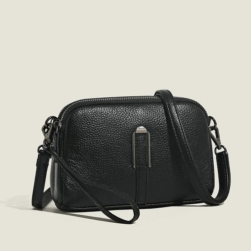 Women’s Luxury Crossbody Bag - Adjustable Strap Structured Design - Amaya