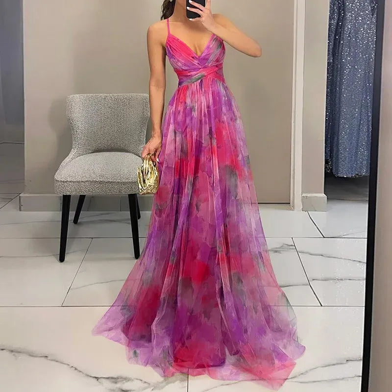 Bella | Floral Boho Maxi Dress