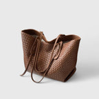 Women’s Woven Tote Bag - Large Capacity Lightweight Bag - Sarenya
