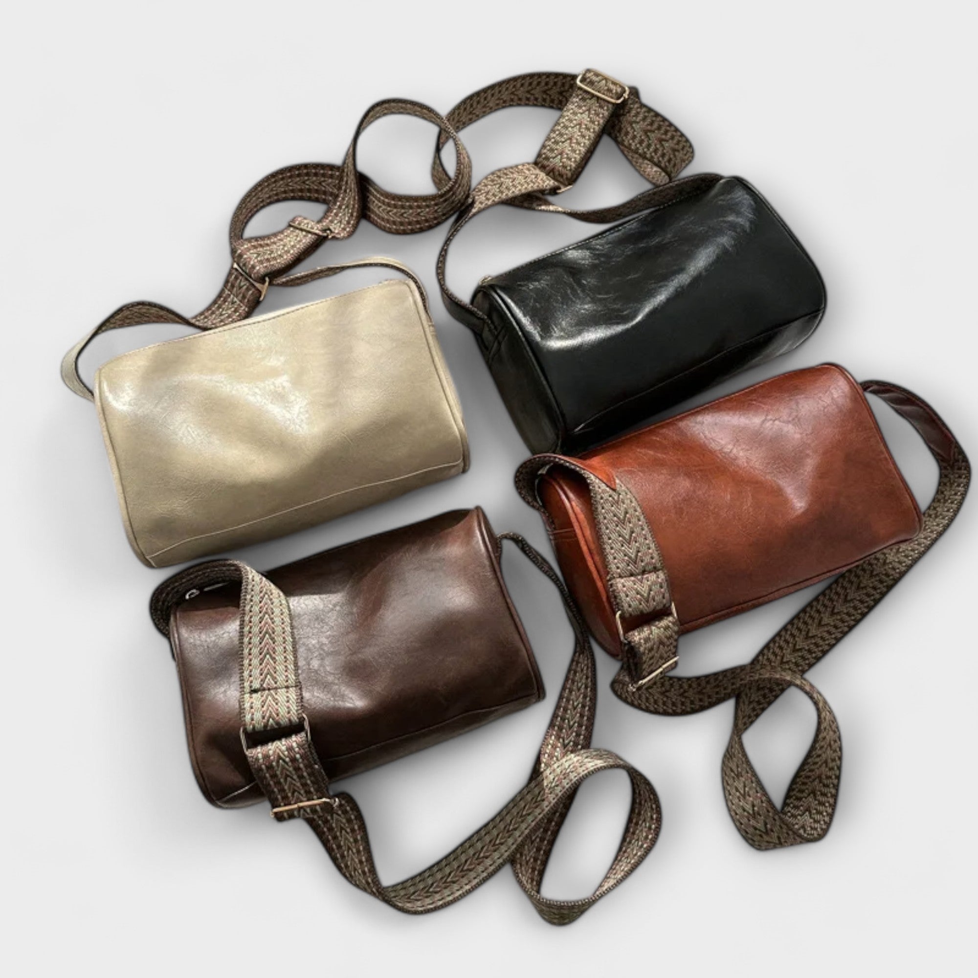 Women’s Vintage Crossbody Bag - Spacious Everyday Bag - Olivia
