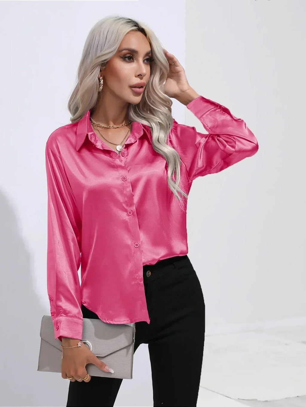 Women’s Elegant Blouse – Dressy Occasion Blouse – Isotta