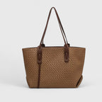 Women’s Woven Tote Bag - Large Capacity Lightweight Bag - Sarenya