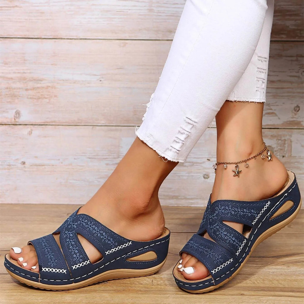 Women’s Stylish Orthopedic Sandals - Cushioned Support Fit - Aria