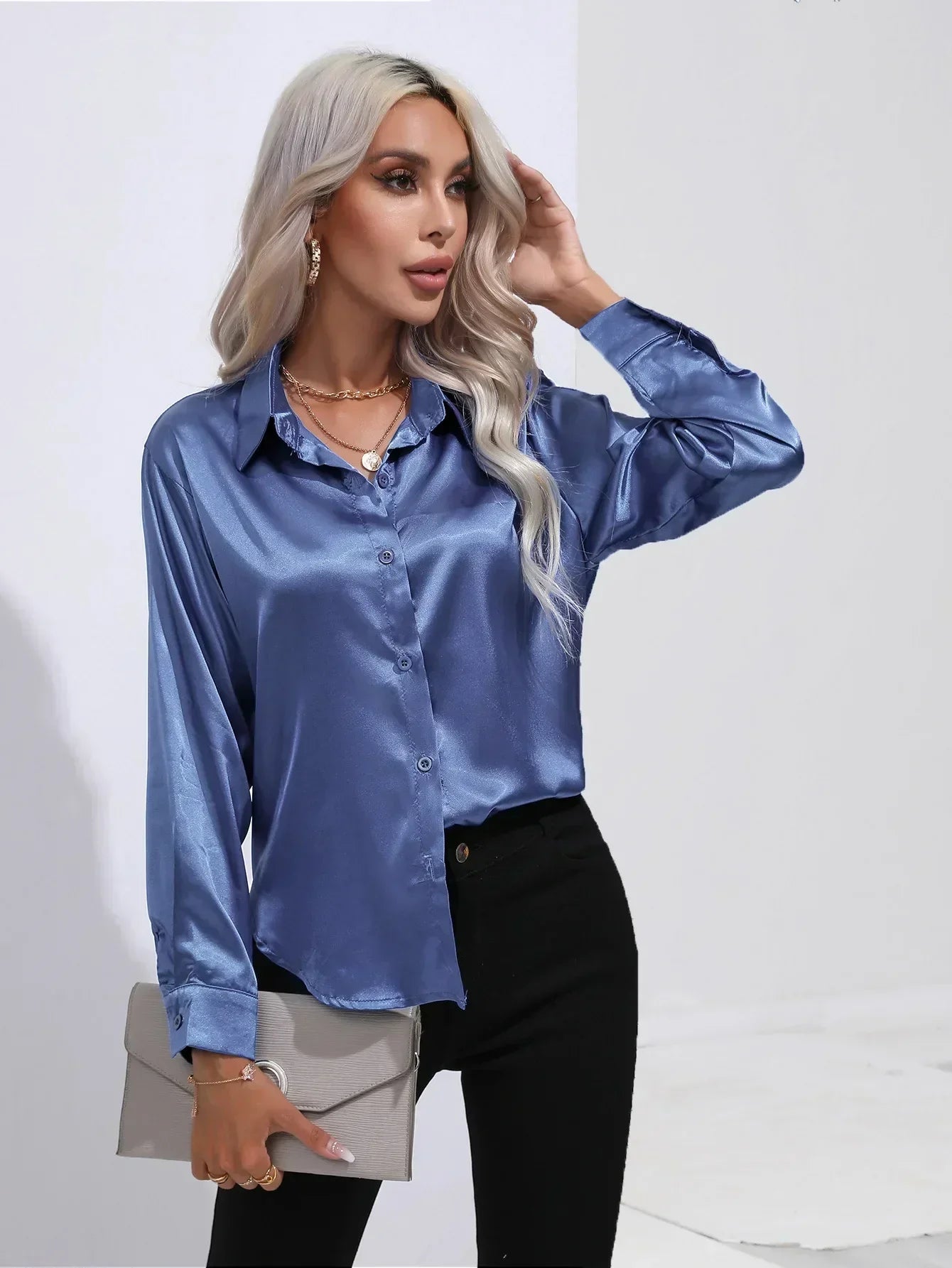 Women’s Elegant Blouse – Dressy Occasion Blouse – Isotta
