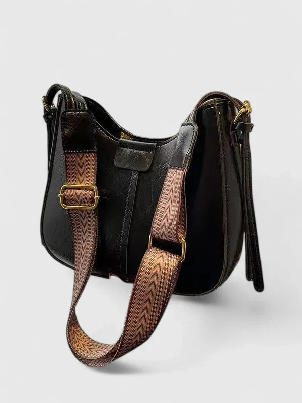 Women’s Elegant Shoulder Bag - Adjustable Strap Structured Design - Mariselyah