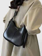 Women’s Elegant Shoulder Bag - Adjustable Strap Structured Design - Mariselyah