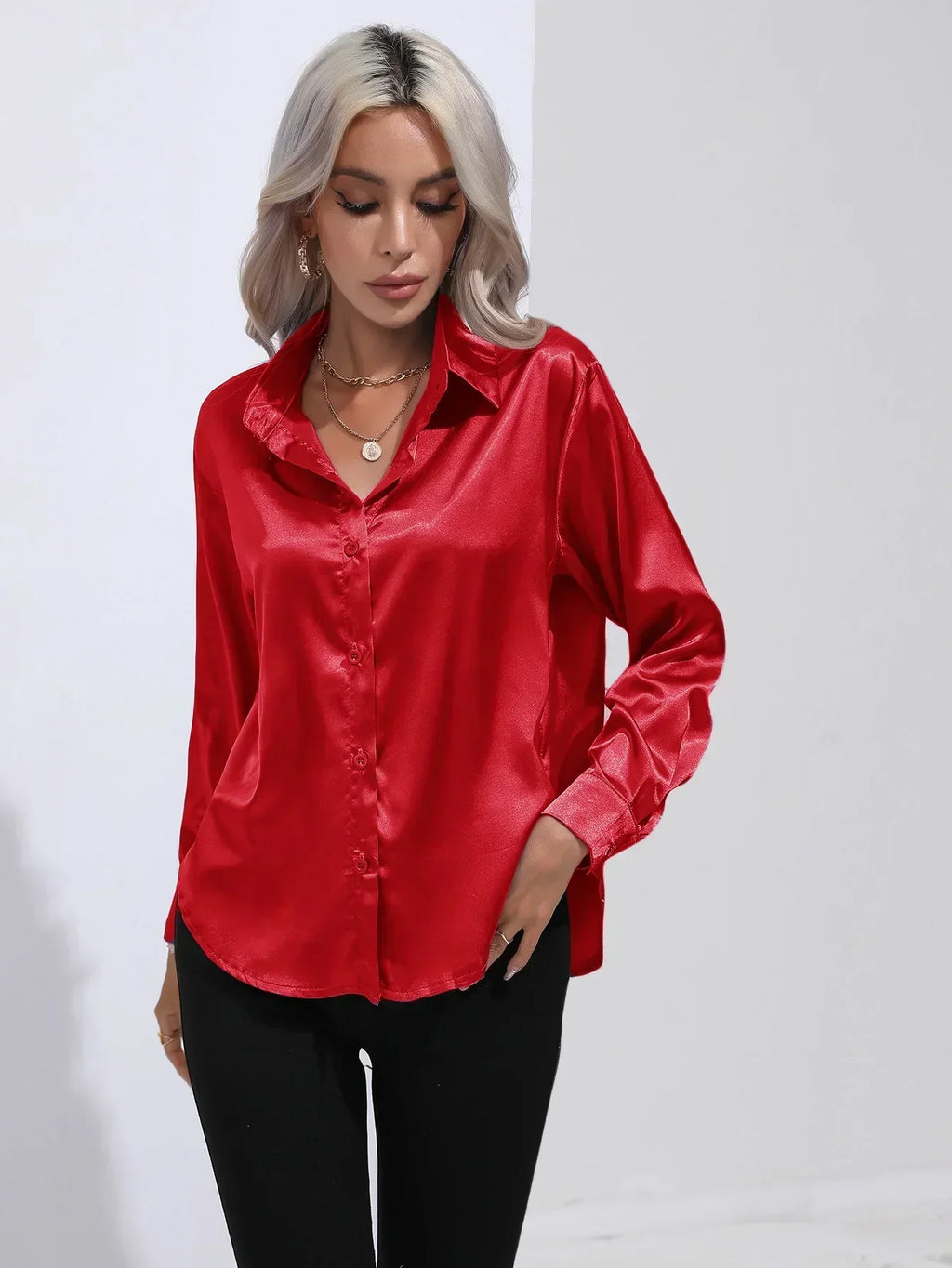 Women’s Elegant Blouse – Dressy Occasion Blouse – Isotta