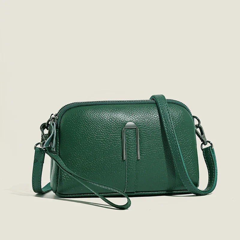 Women’s Luxury Crossbody Bag - Adjustable Strap Structured Design - Amaya