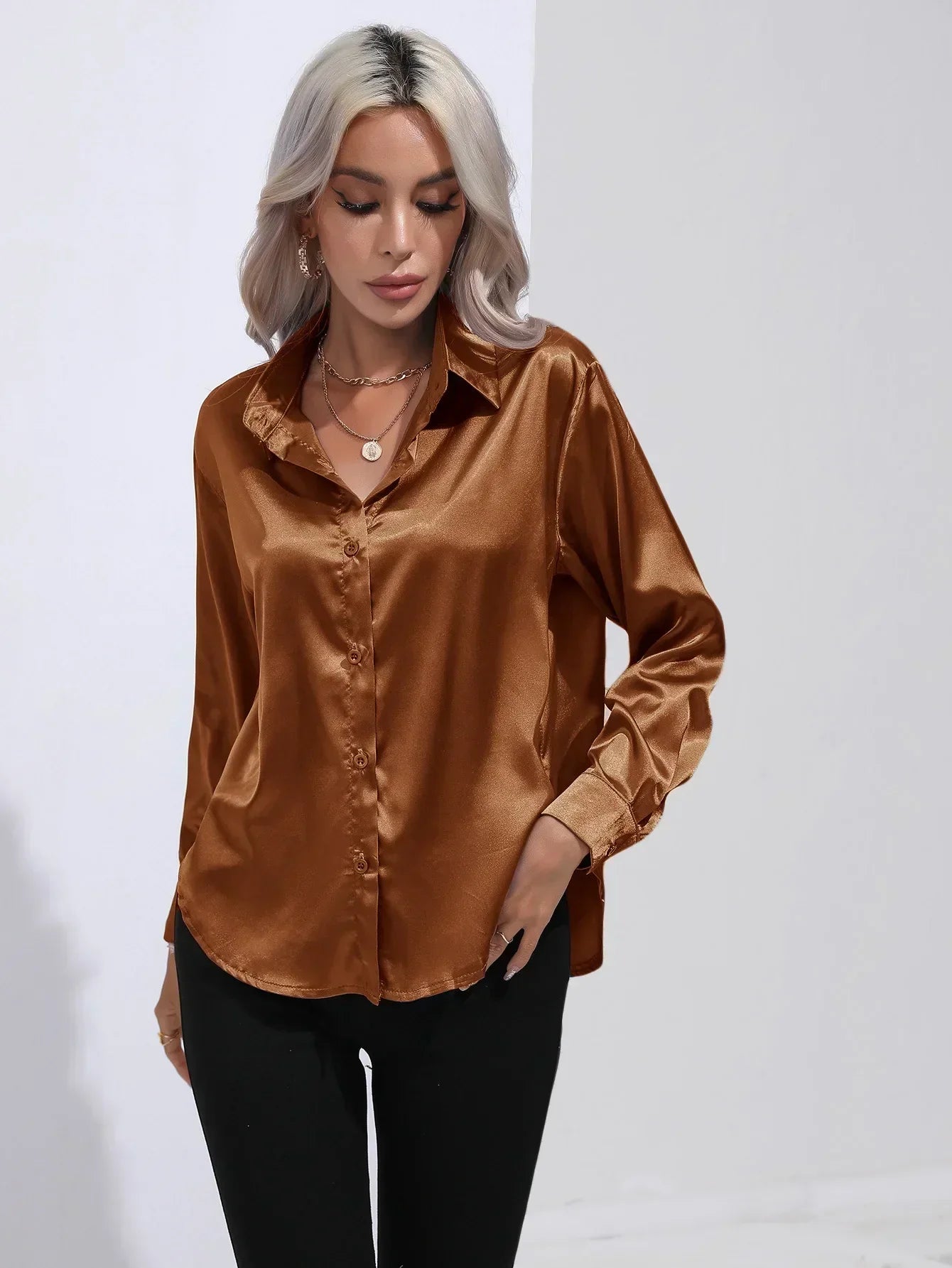 Women’s Elegant Blouse – Dressy Occasion Blouse – Isotta