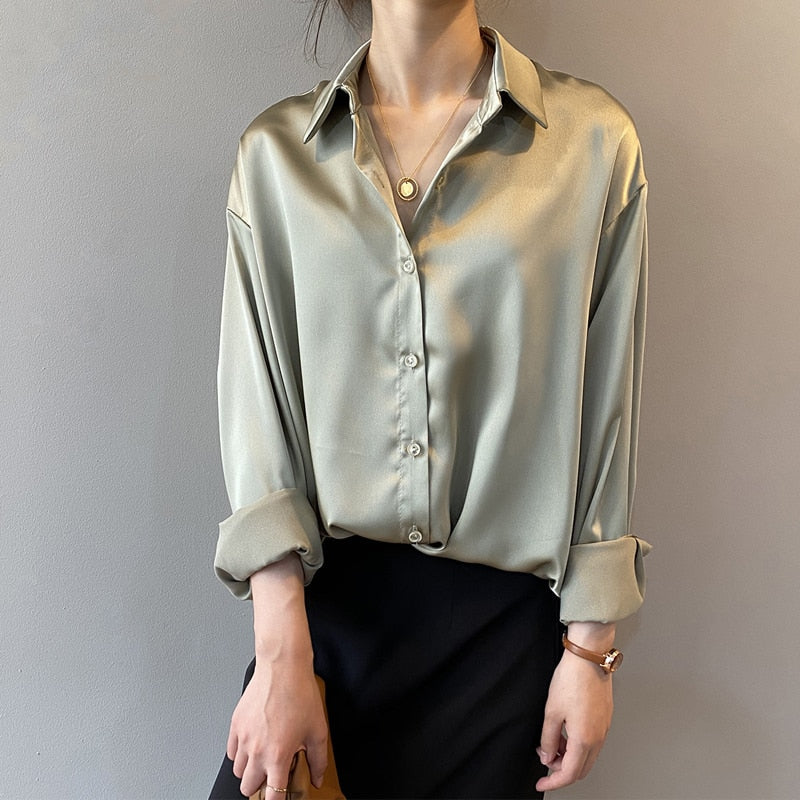 Women’s Vintage Blouse – Classic Timeless Casual Blouse – Margaret