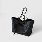 Women’s Woven Tote Bag - Large Capacity Lightweight Bag - Sarenya