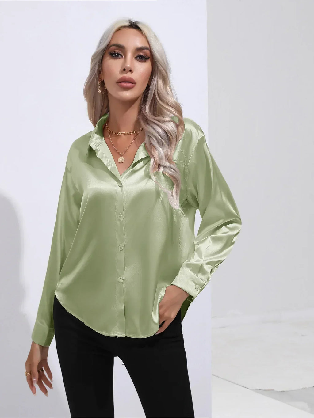 Women’s Elegant Blouse – Dressy Occasion Blouse – Isotta