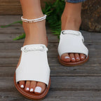 Women’s Braided Loop Sandals - Artisanal Comfort Style - Nova