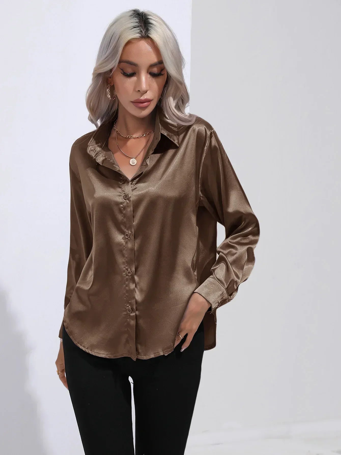 Women’s Elegant Blouse – Dressy Occasion Blouse – Isotta