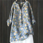 Women’s Floral Print Blouse – Casual Summer Blouse – Emma