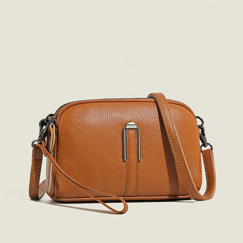 Women’s Luxury Crossbody Bag - Adjustable Strap Structured Design - Amaya
