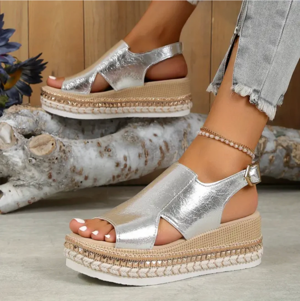 Women’s Elegant Orthopedic Sandals - Refined Comfort Fit - Kate