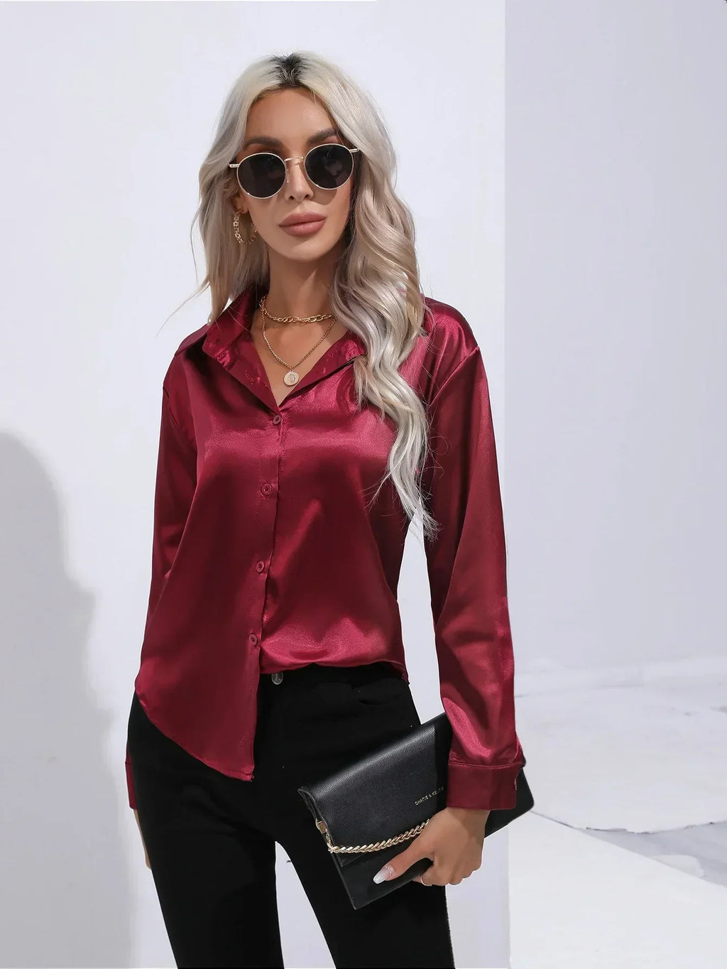 Women’s Elegant Blouse – Dressy Occasion Blouse – Isotta