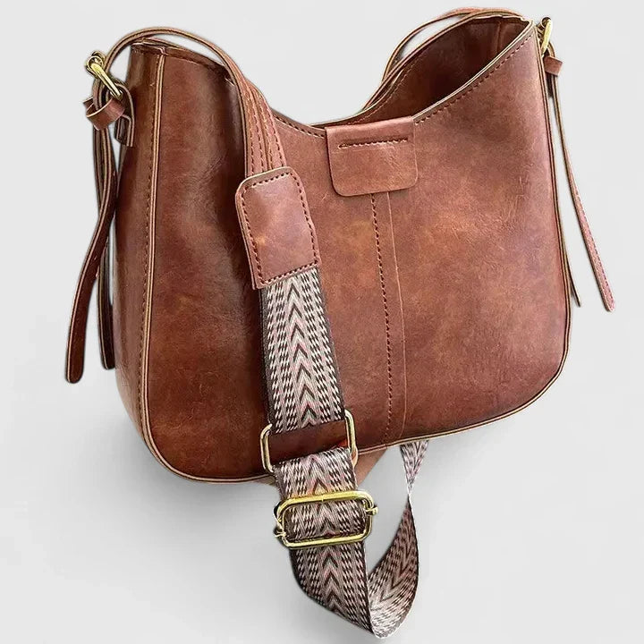 Women’s Elegant Shoulder Bag - Adjustable Strap Structured Design - Mariselyah