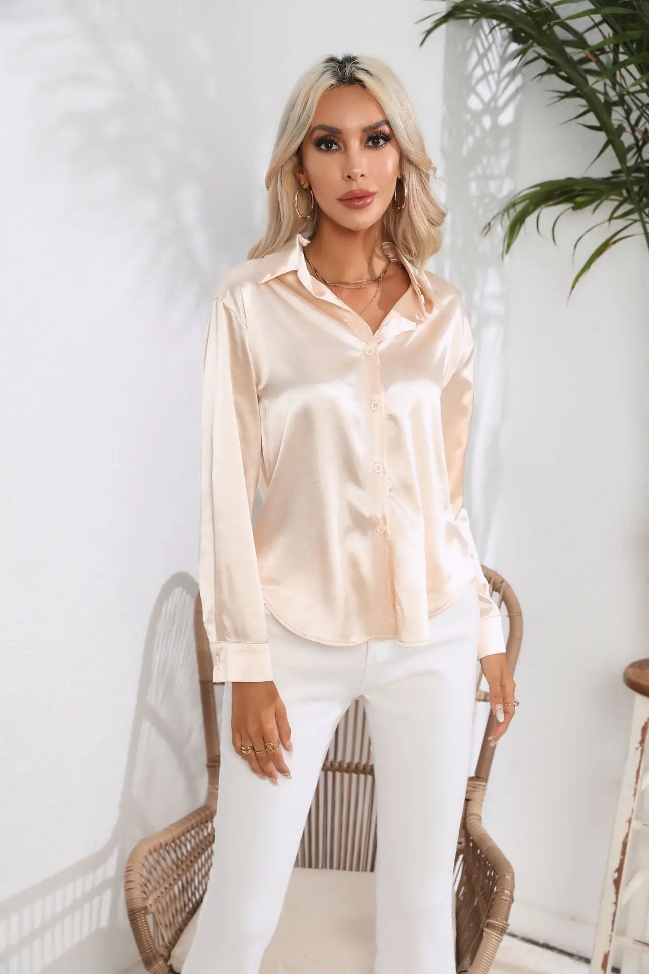 Women’s Elegant Blouse – Dressy Occasion Blouse – Isotta