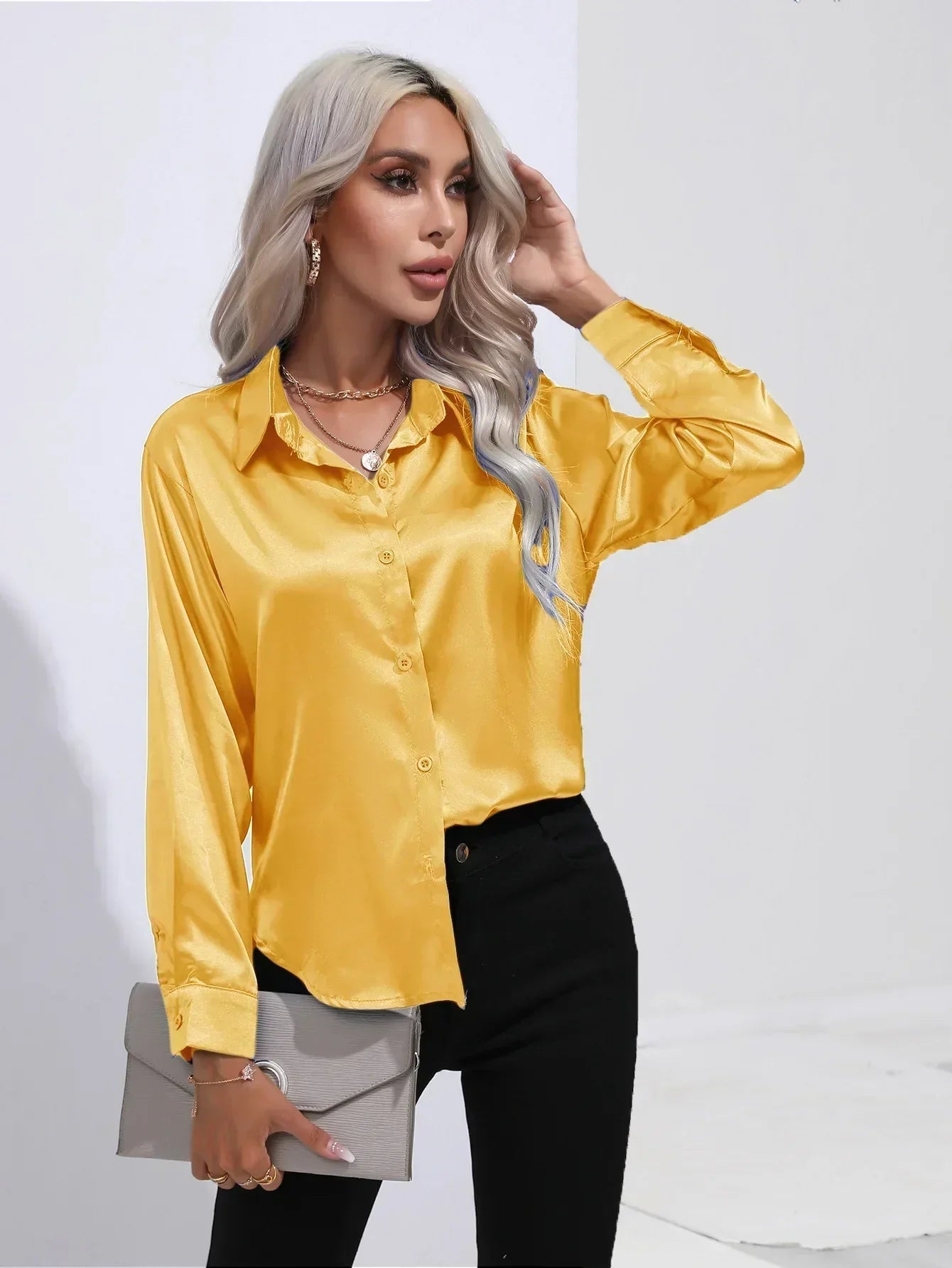 Women’s Elegant Blouse – Dressy Occasion Blouse – Isotta
